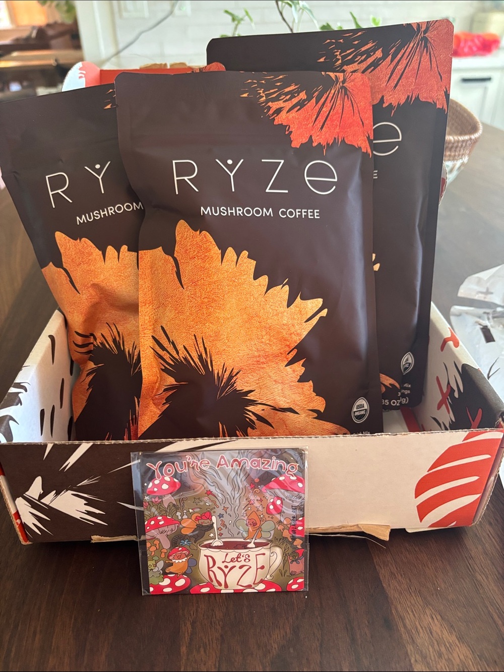 RYZE Mushroom coffee